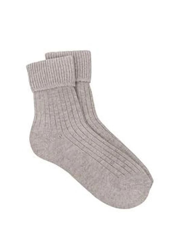 totes Cashmere Blend Socks, Size: 13.2cm x 23.3cm Mink