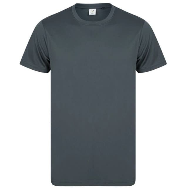 Tombo Mens Performance T-Shirt in Charcoal Size: XS Charcoal Male XS