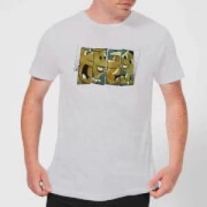 The Flintstones Vintage Mens T-Shirt - Grey - 3XL