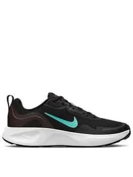 Nike Wearallday Trainer - Black/Teal, Black/Teal, Size 5
