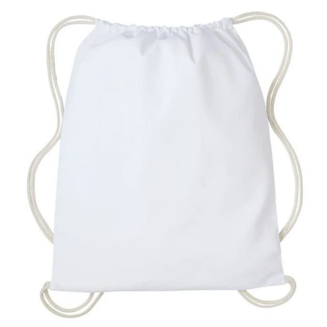 Nutshell Mens Drawstring Gymsac in Off-White Off-White Male
