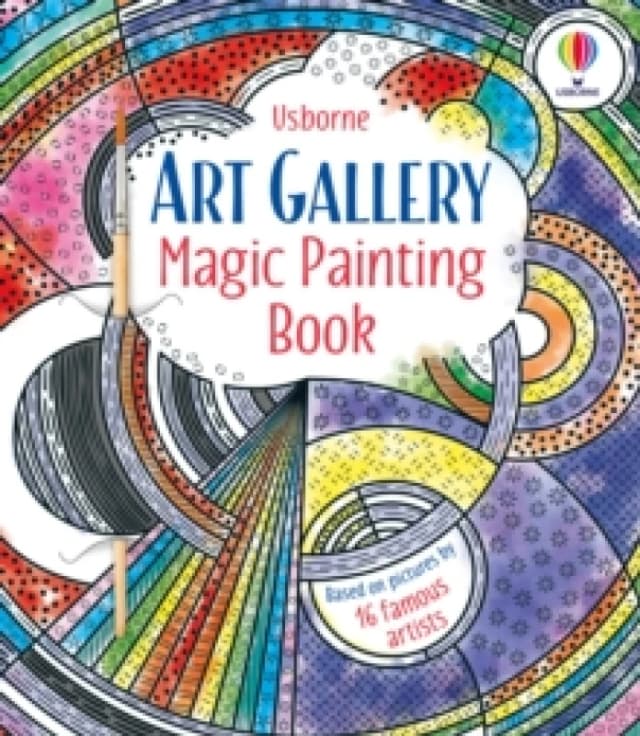 Art Gallery Magic Painting Book Paperback / softback