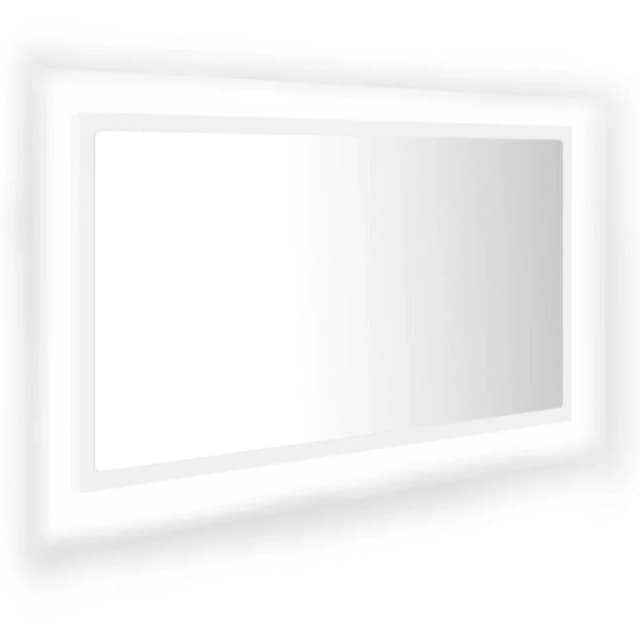 VIDAXL LED Bathroom Mirror White 80x8.5x37cm Acrylic vidaXL 8720286221099