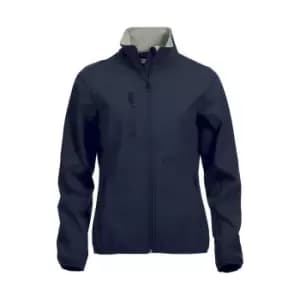 Clique Womens/Ladies Basic Soft Shell Jacket (3XL) (Dark Navy)