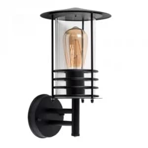 Dorset IP44 Wall Lantern in Black