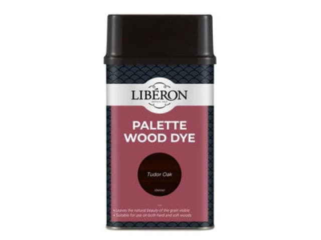 Liberon 126747 Palette Wood Dye Tudor Oak 500Ml Libwdpto500N