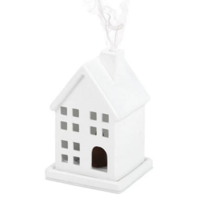 Something Different Something Different House Incense Cone Holder in White White One Size Unisex 5063574333016