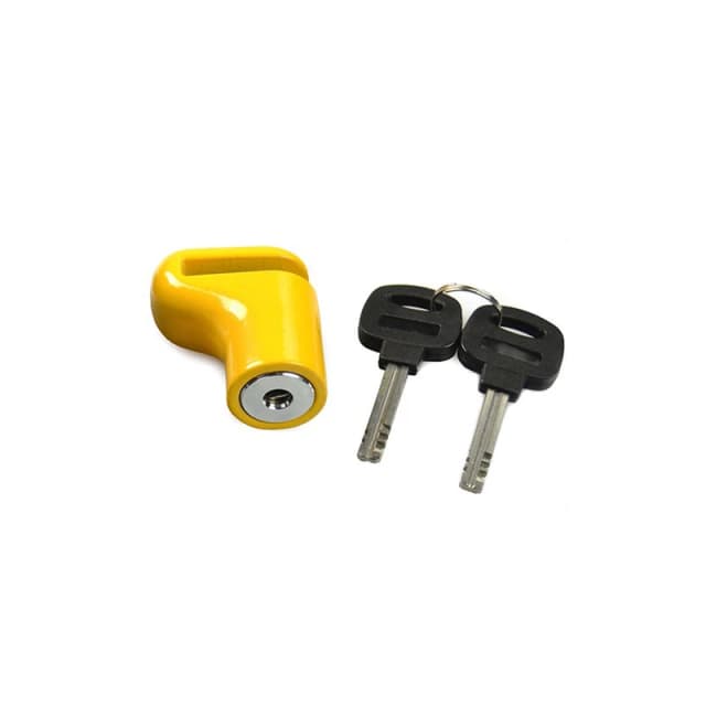 VECTOR Disc Mini Disc Lock - Ø5mm - Yellow