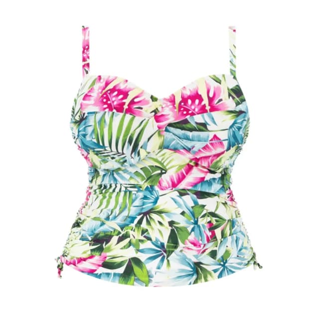 Womens swimsuit top Fantasie Langkawi Blanc Female 85F