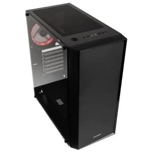 Zalman R2 Mid-Tower Case - Black Tempered Glass