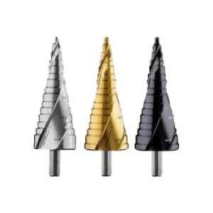 2608587434 Hss-Tin M6-M40 Step Drill Bit
