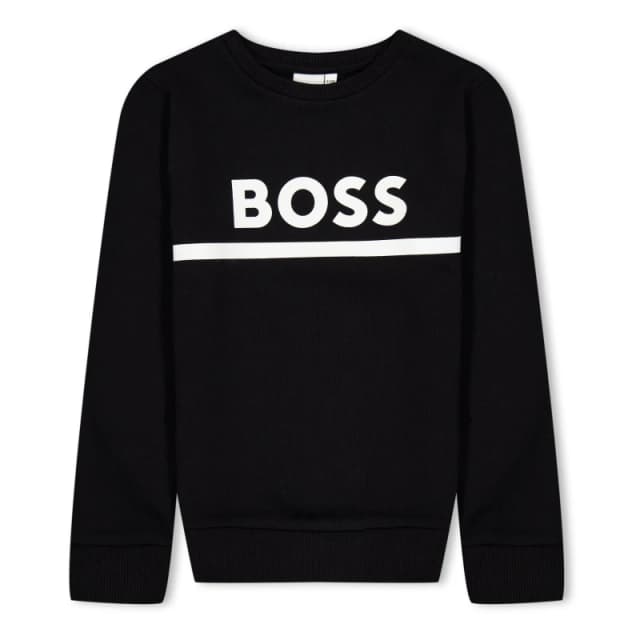Boss Logo Sweatshirt Infants - Black One Size