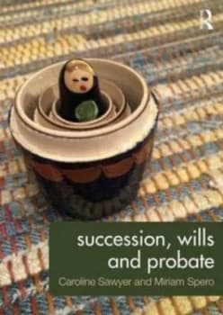 Succession Wills and Probate by Caroline Sawyer Paperback