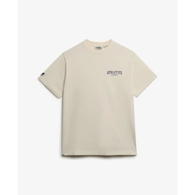 Superdry Womens oversized T-Shirt Superdry Athletic Essentials Blanc Female XS