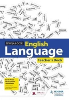 WJEC Eduqas GCSE English language Teachers book by Paula Adair