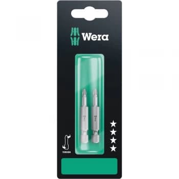 Wera 851/4 TZ SB SiS Philips bit PH 1 Tool steel alloyed, hardened F 6.3 2 pcs