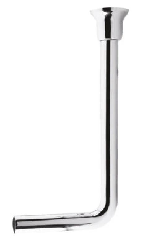 NUIE Ceramic Accessories Low Level Flush Pipe Pack - Chrome FA302