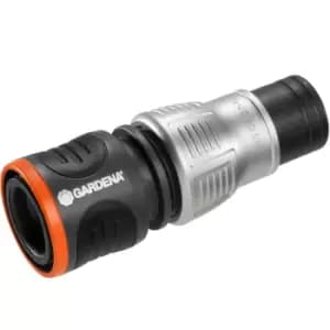 Gardena Premium Water Stop Hose Pipe Connector 1/2" / 12.5mm Pack of 1