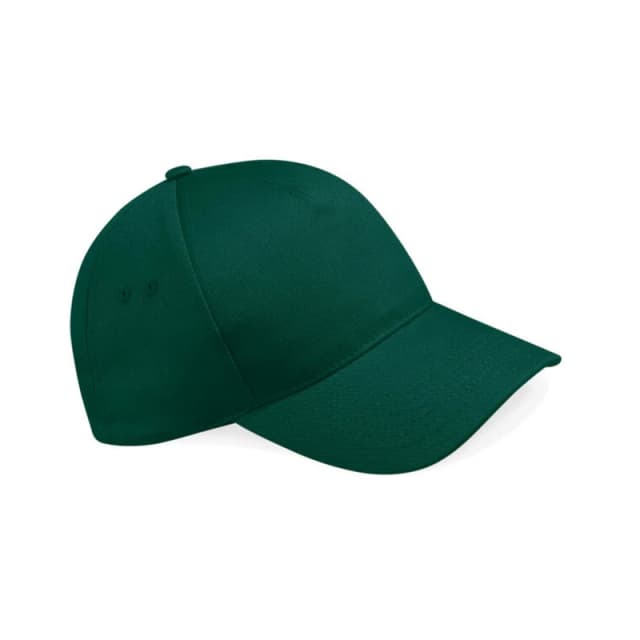 Beechfield Beechfield Men Ultimate 5 Panel Cap in Bottle Green Bottle Green One Size Male 5063425297009
