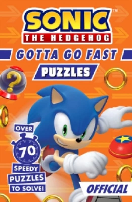 Sonic the Hedgehog Gotta Go Fast Puzzle Book Paperback / softback