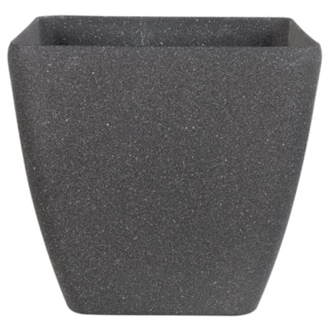 Beliani Plant Pot Zeli 49cm Dark Grey
