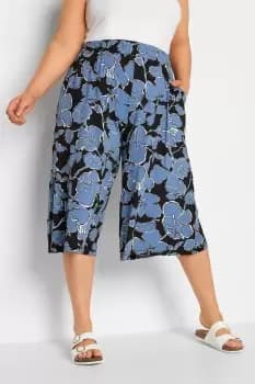 Leaf Print Culottes