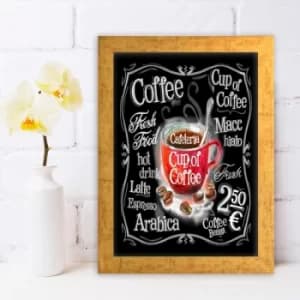 AC269993474 Multicolor Decorative Framed MDF Painting