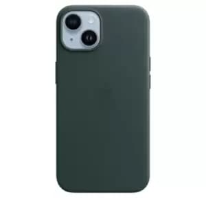 Apple iPhone 14 Leather Case with MagSafe Forest Green MPP53ZM/A