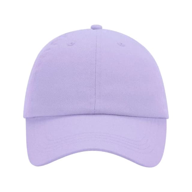 Beechfield Mens 6 Panel Low Profile Baseball Cap in Lavender Lavender Male One Size