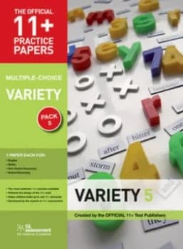 11+ Practice Papers Variety Pack 5 multiple Choice by Gl Assessment Book
