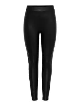 ONLY Coated Leggings Women Black