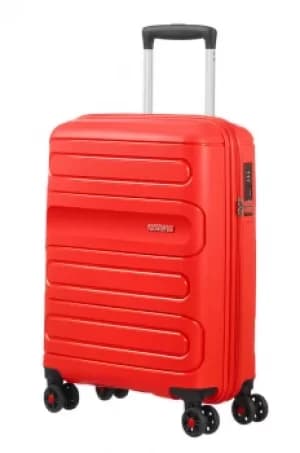 American Tourister Sunside Spinner Sunset Red Suitcase