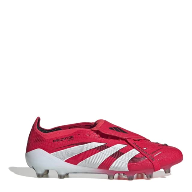 adidas Predator Elite Fold-Over Tongue Astro Turf Football Boots Red/White/Black male 6 (39.3)