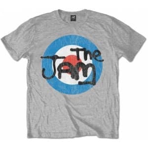 The Jam Vintage Logo Mens Small T-Shirt - Grey