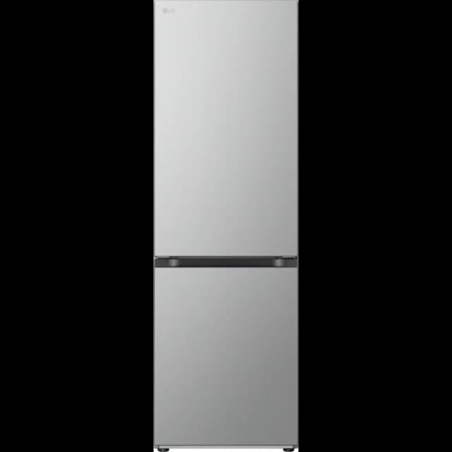 LG GBV21L0EPY 186cm High 60/40 No Frost Fridge Freezer - Silver - E Rated