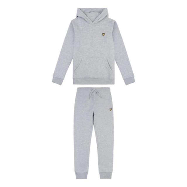 Lyle and Scott Joggers and Hoodie Set Juniors - Grey Grey 8 - 9 Years
