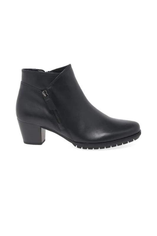 Gabor 'Olivetti' Ankle Boots Black