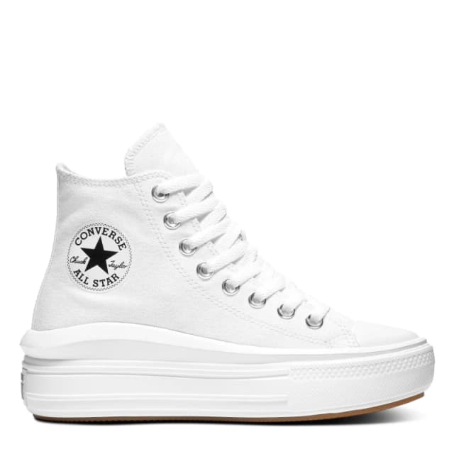 Converse all star move hi trainers in white White UK 8 (EU 41½)