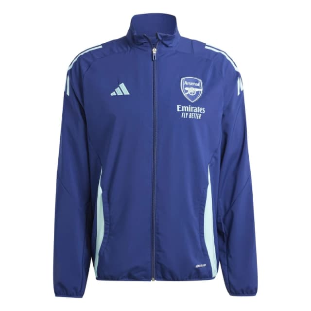adidas Arsenal Presentation Jacket 2024 2025 Adults - Black S