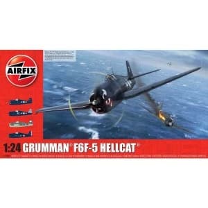 Grumman F6F-5 Hellcat Series 19 1:24 Air Fix Model Kit