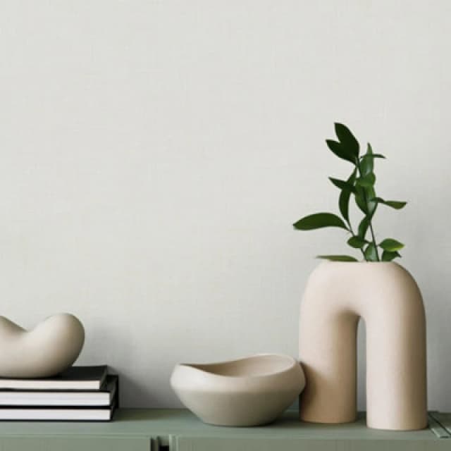 Boutique Boutique Loom Texture Taupe Wallpaper in Stone Size: 10000mm_x_520mm Stone 10000mm_x_520mm Unisex 5011583703054