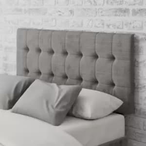 Sinatra Firenze Velour Headboard Silver