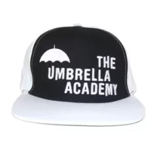 The Umbrella Academy Logo Snapback Cap (One Size) (White/Black)