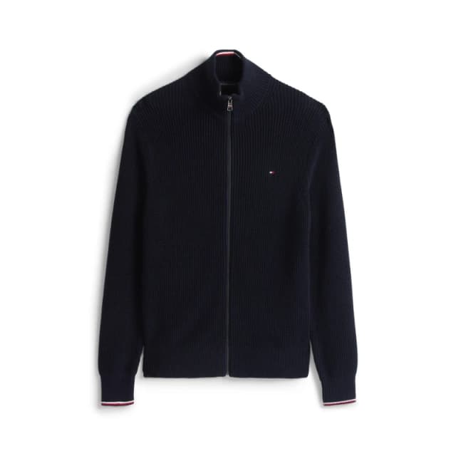 Tommy Hilfiger Mens Crew Neck Jumper Desert Sky DW5 male S