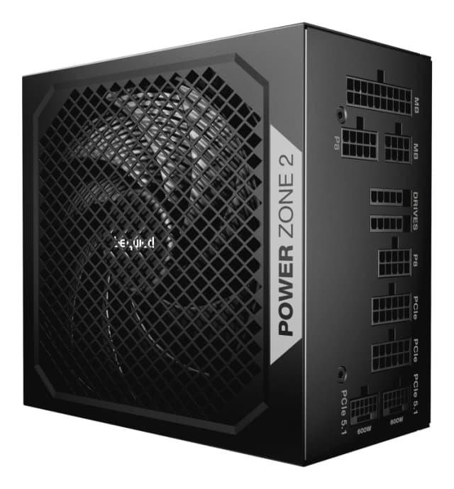 be quiet! be quiet! POWER ZONE 2 1200 W power supply unit 20+4 pin ATX ATX Black BP030EU
