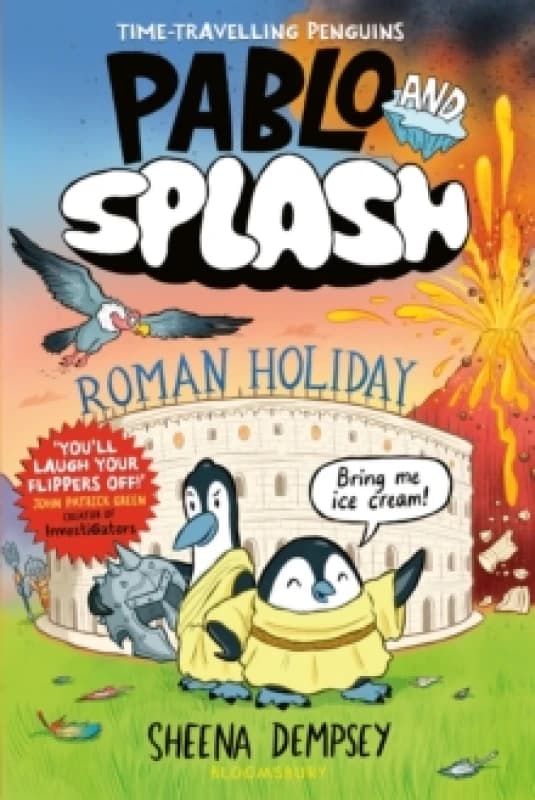 Pablo and Splash: Roman Holiday : The hilarious kids' graphic novel series about time-travelling penguins Paperback / softback
