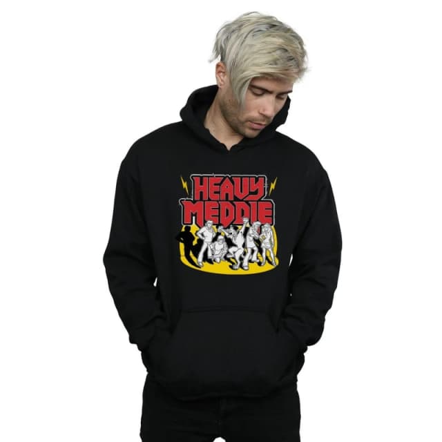 Scooby Doo Scooby Doo Men Heavy Meddle Hoodie in Black Size: Small Black S Male 5057864690491