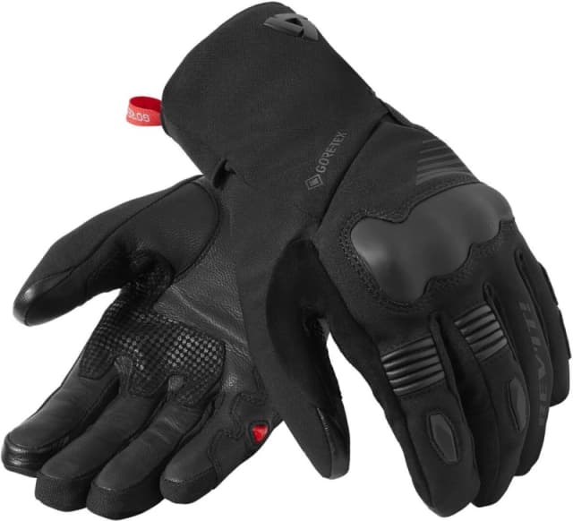 Revit Kryptonite 3 GTX waterproof Motorcycle Gloves, black, Size 2XL for Men