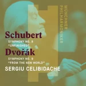 Schubert Symphony No 8 Unfinished/Dvorak Symphony No 9 by Franz Schubert CD Album
