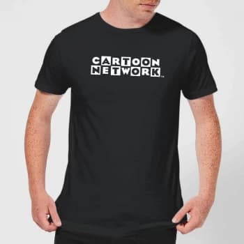 Cartoon Network Logo Mens T-Shirt - Black - 3XL - Black
